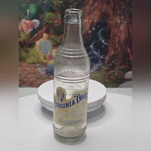 Vintage Soda Pop Glass Bottle Virginia Dare Bev Brooklyn New York ~Read Details